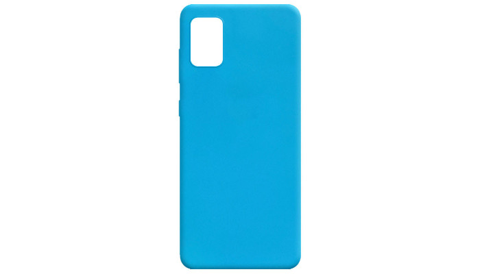 Силіконовий чохол Candy для Samsung Galaxy A31 Блакитний - фото
