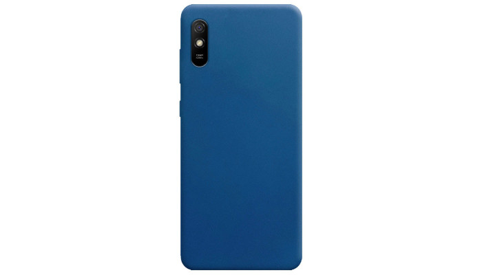 Силіконовий чохол Candy для Xiaomi Redmi 9A Синій - фото