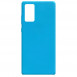 Силіконовий чохол Candy для Samsung Galaxy Note 20 Блакитний