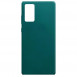 Силіконовий чохол Candy для Samsung Galaxy Note 20 Зелений / Forest green