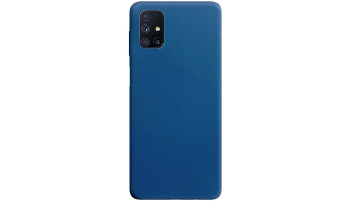 Силіконовий чохол Candy для Samsung Galaxy M51 Синій - фото