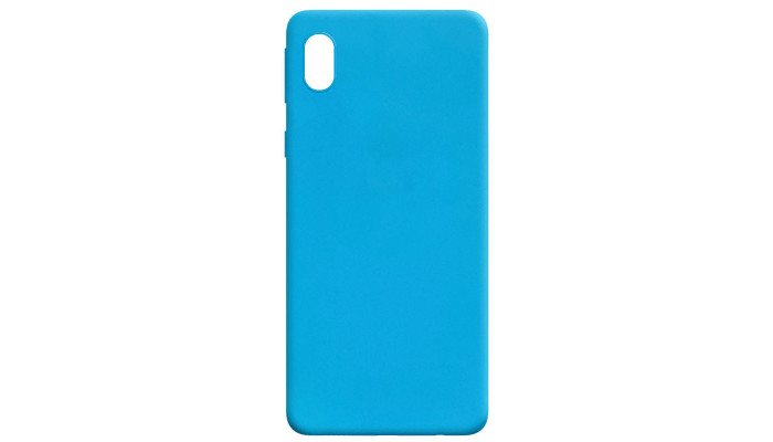Силіконовий чохол Candy для Samsung Galaxy M01 Core / A01 Core Блакитний - фото