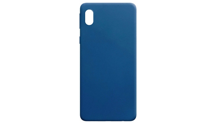Силіконовий чохол Candy для Samsung Galaxy M01 Core / A01 Core Синій - фото