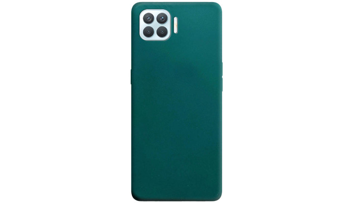 Силіконовий чохол Candy для Oppo A73 Зелений / Forest green - фото