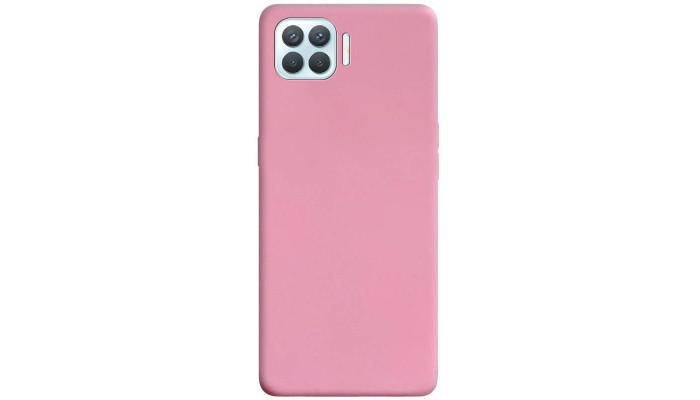 Силиконовый чехол Candy для Oppo A73 Розовый - фото