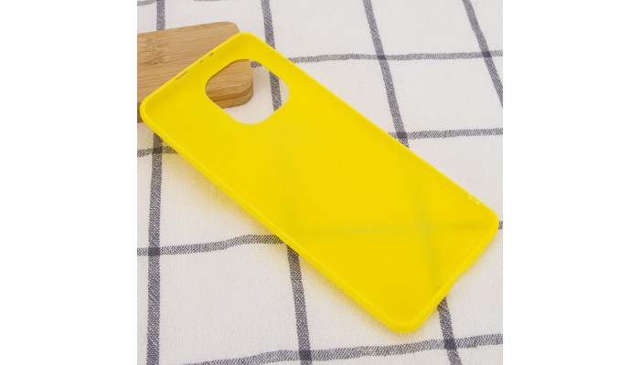 Силіконовий чохол Candy для Xiaomi Mi 11 Жовтий - фото