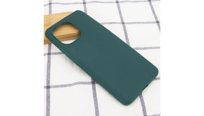 Силіконовий чохол Candy для Xiaomi Mi 11 Зелений / Forest green - фото