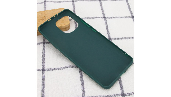 Силіконовий чохол Candy для Xiaomi Mi 11 Зелений / Forest green - фото