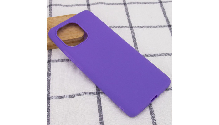 Силіконовий чохол Candy для Xiaomi Mi 11 Бузковий - фото