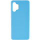 Силиконовый чехол Candy для Samsung Galaxy A32 4G Голубой - фото