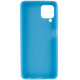 Силиконовый чехол Candy для Samsung Galaxy A22 4G / M22 4G Голубой - фото