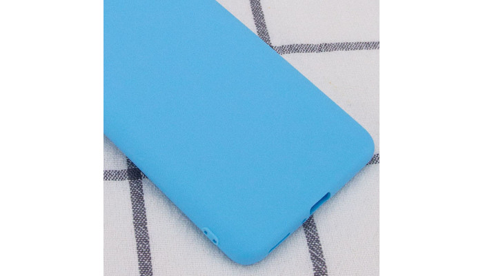 Силиконовый чехол Candy для Oppo A54 4G Голубой - фото