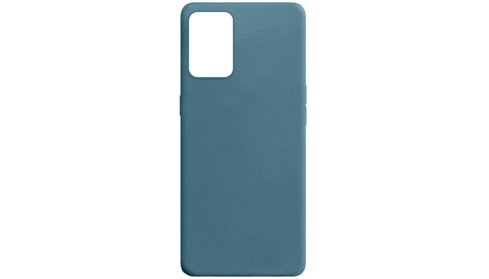 Силиконовый чехол Candy для Oppo A54 4G Синий / Powder Blue - фото
