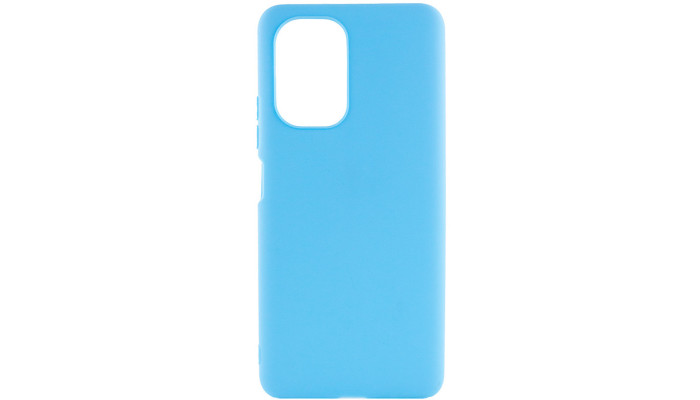 Силіконовий чохол Candy для Xiaomi Redmi Note 10 5G / Poco M3 Pro Блакитний - фото