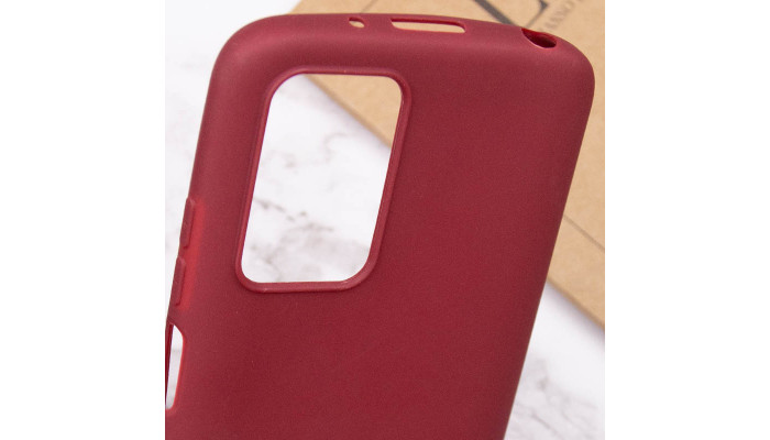 Силіконовий чохол Candy для Xiaomi Redmi 10 Бордовий - фото
