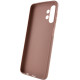 Силиконовый чехол Candy для Samsung Galaxy A13 4G / A04s Коричневый - фото