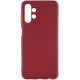 Силиконовый чехол Candy для Samsung Galaxy A13 4G / A04s Бордовый - фото
