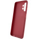 Силиконовый чехол Candy для Samsung Galaxy A13 4G / A04s Бордовый - фото