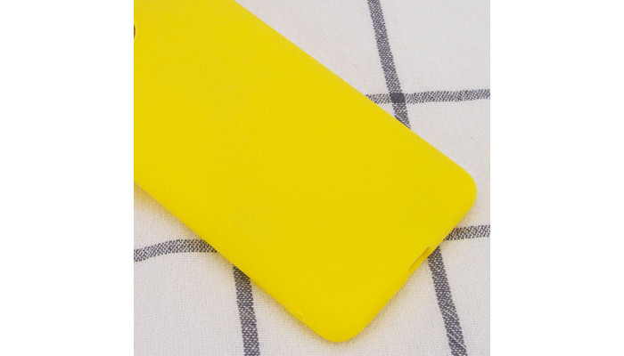 Силіконовий чохол Candy для Samsung Galaxy A73 5G Жовтий - фото