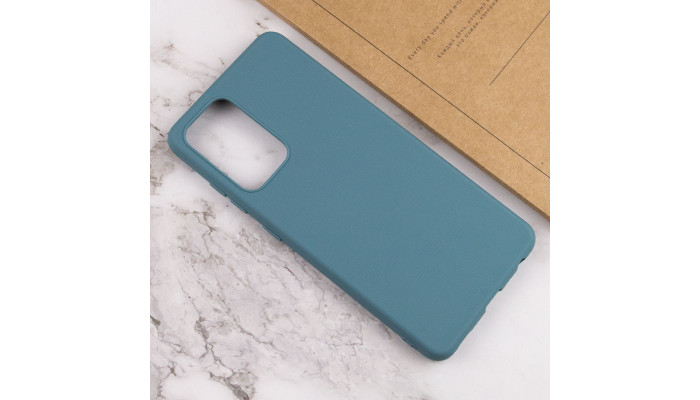 Силіконовий чохол Candy для Xiaomi Redmi Note 11E Синій / Powder Blue - фото