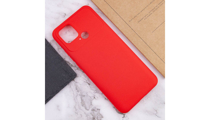 Силиконовый чехол Candy для Xiaomi Poco C40 Красный - фото