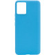 Силиконовый чехол Candy для Samsung Galaxy A04 Голубой - фото