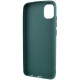 Силиконовый чехол Candy для Samsung Galaxy A04 Зеленый / Forest green - фото