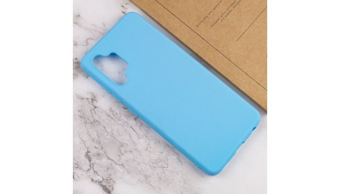 Силіконовий чохол Candy для Samsung Galaxy A34 5G Блакитний - фото