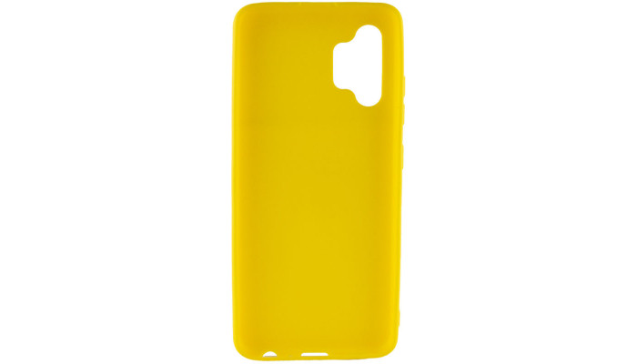 Силіконовий чохол Candy для Samsung Galaxy A14 4G/5G Жовтий - фото