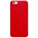 Силиконовый чехол Candy для Apple iPhone 6/6s plus (5.5") Красный
