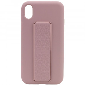 Чехол Silicone Case Hand Holder для Apple iPhone XS Max (6.5