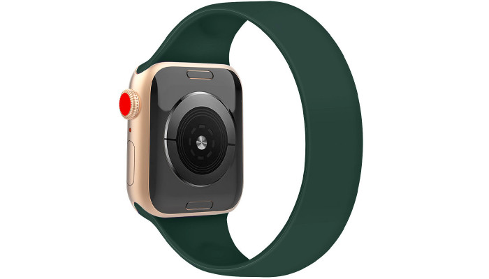Ремінець Solo Loop для Apple watch 38mm/40mm 177mm (9) Зелений / Pine green - фото