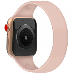 Ремінець Solo Loop для Apple watch 42mm/44mm 143mm (4) Рожевий / Pink Sand