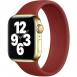 Ремінець Solo Loop для Apple watch 42mm/44mm 143mm (4) Червоний / Dark Red