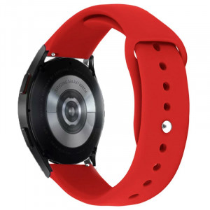 Силиконовый ремешок Sport для Smart Watch 20mm Красный / Red