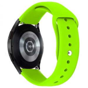 Силиконовый ремешок Sport для Smart Watch 20mm Салатовый / Neon green