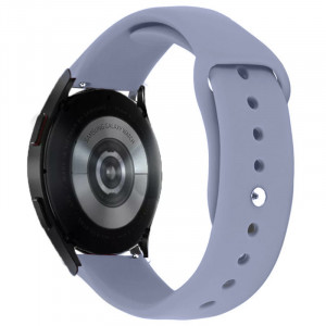 Силиконовый ремешок Sport для Smart Watch 20mm Серый / Lavender Gray