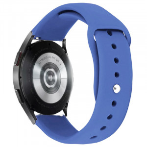 Силиконовый ремешок Sport для Smart Watch 20mm Синий / Royal blue