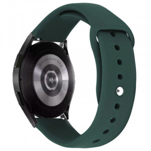 Силиконовый ремешок Sport для Smart Watch 20mm Зеленый / Forest green