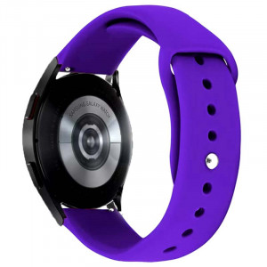 Силиконовый ремешок Sport для Smart Watch 20mm Фиолетовый / Purple