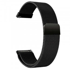 Ремешок Milanese Loop для Smart Watch 20mm Black