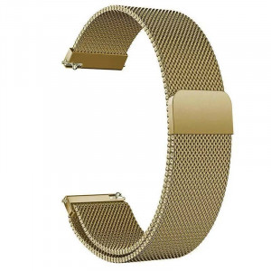 Ремешок Milanese Loop для Smart Watch 20mm Champagne