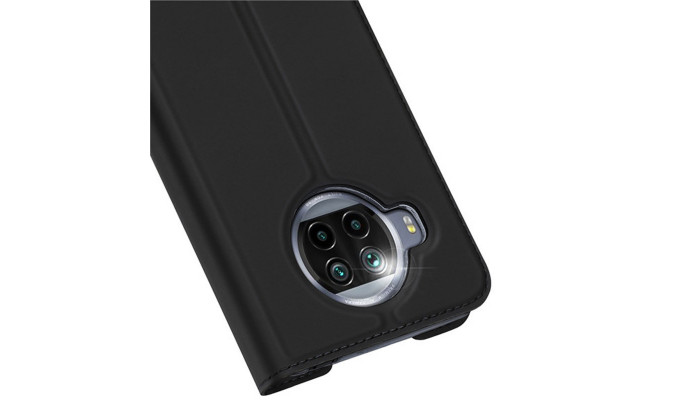 Чохол-книжка Dux Ducis з кишенею для візиток для Xiaomi Mi 10T Lite / Redmi Note 9 Pro 5G Чорний - фото