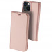 Чехол-книжка Dux Ducis с карманом для визиток для Apple iPhone 15 (6.1") Rose Gold