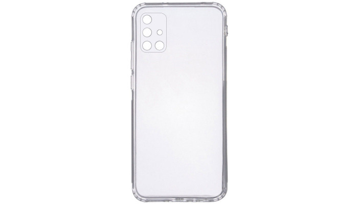 TPU чехол Epic Transparent 1,5mm Full Camera для Samsung Galaxy A51 Бесцветный (прозрачный) - фото