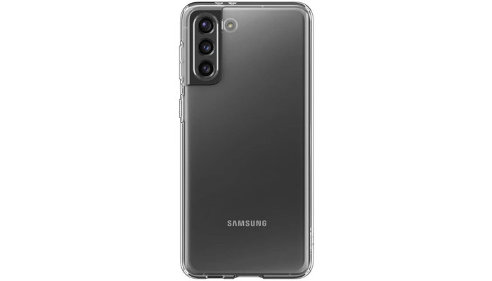 TPU чехол Epic Transparent 1,5mm Full Camera для Samsung Galaxy S21 Бесцветный (прозрачный) - фото