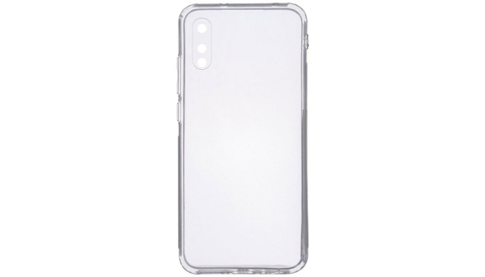 TPU чехол Epic Transparent 1,5mm Full Camera для Samsung Galaxy A02 Бесцветный (прозрачный) - фото