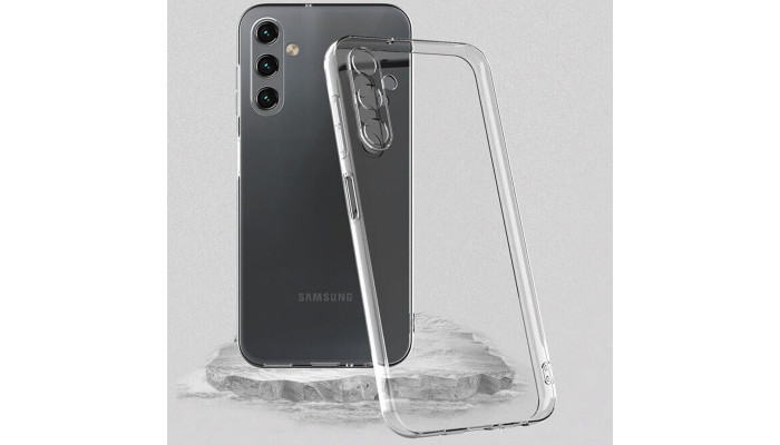 TPU чохол Epic Transparent 1,5mm Full Camera для Samsung Galaxy A25 5G Безбарвний (прозорий) - фото