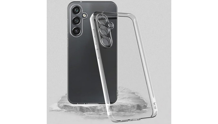 TPU чехол Epic Transparent 1,5mm Full Camera для Samsung Galaxy S25 / S24 Бесцветный (прозрачный) - фото