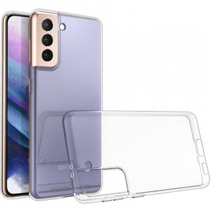 TPU чехол Epic Transparent 1,5mm для Samsung Galaxy S21+ Бесцветный (прозрачный)